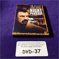 DVD NIGHT PASSAGE JESSE STONE SEE PHOTO