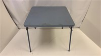 Blue Folding Table