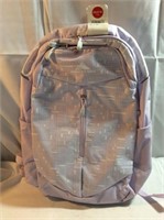Purple and white High Sierra backpack
