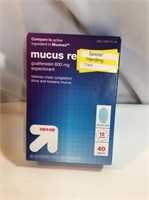 Mucus relief 40 tablets