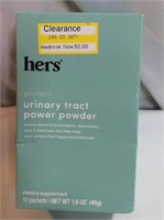 Hers protect urinary track power powder 10 packs