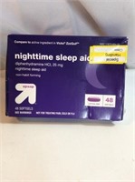 Nighttime sleep aid 48 softgels