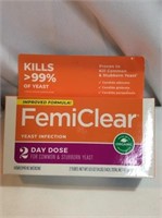 Femiclear  yeast infection two day dose