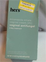 Hers  vaginal antifungal three day treatment