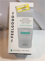 Feel good sport recovery lotion for muscle