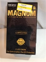 Magnum large size condoms 12 latex condoms
