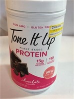 Tone it up plant-based protein chocolate flavored