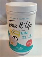 Tone it up plant-based protein vanilla flavored