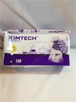 Kimtech  purple NITRILE exam gloves 100 size