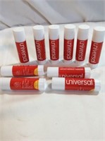 10  universal glue sticks