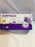 Kimtech  purple exam gloves size medium 100