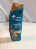 Head and shoulders with coconut oil shampoo
