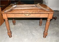 Lot #1505 - Antique Tiger Oak single drawer