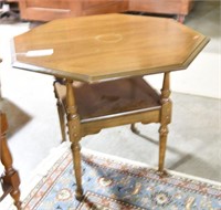Lot #1513 - Thomasville Fruitwood end table/