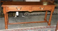 Lot #1522 - Thomasville Oak two drawer