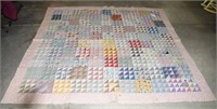 Lot #1534 - Vintage hand stitched patchwork