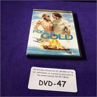 DVD FOOLS GOLD SEE PHOTOGRAPH