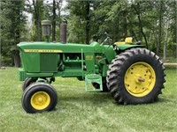 Joh Deere 4010 Diesel With New Front Rubber Rear