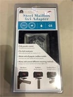 Steel Mailbox 4 X 4 Adapter