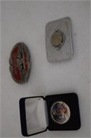 Nascar Belt Buckles & Silver Coins