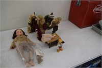 Native Doll / Disney Figure / Manger Scene Figures