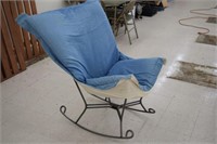 Wrought Iron Rocking Chair