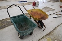 2 Wheel Barrows (smoke damage)