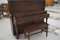 Hobart M. Cable Piano w/ Bench
