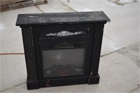 Febo Flame Electric Fireplace w/Blower (works)