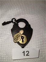 Metal Lock & Key