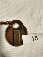Metal Lock & Key