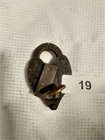 Metal CMSTP & PRR Lock & Key