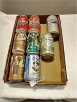 Assorted Empty Aluminum Collector Cans