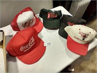(5) Coca-Cola Caps