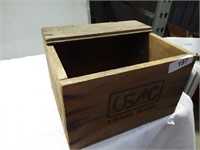 USMC Trademark Wooden Box 12x9.5x7