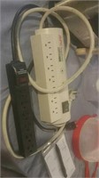 Group of two surge protectors one buy a PC
