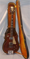 Les Paul electric guitar, appears to be old, Les