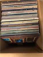 Lot:  3 boxes of vintage albums records