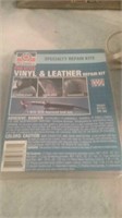Vinyl and leather repair kit