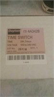 Dayton time switch new in box
