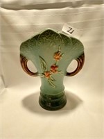 Roseville Green Bittersweet Vase Pottery