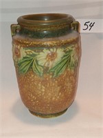 Roseville Dahlrose Vase Pottery