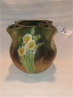 Roseville Jonquil Ivy Jar Pottery