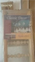 New in package classic decor spandrel