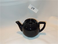 Utility Ware Black Teapot Pottery