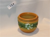 Roseville Brown Gardenia Jardiniere Pottery