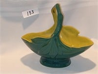 Green Capri Basket Pottery