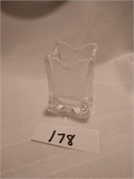 Fostoria Coin Glass Toothpick Holder - Clear