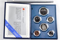 1987 Royal Canadian Mint Coin Set