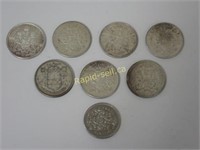 Silver Half Dollar Coins